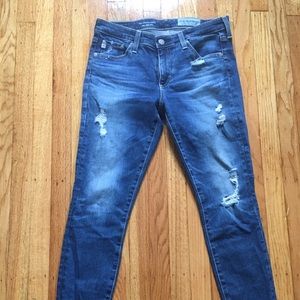 AG Adriano Goldschmied, super skinny ankle, 27 EUC